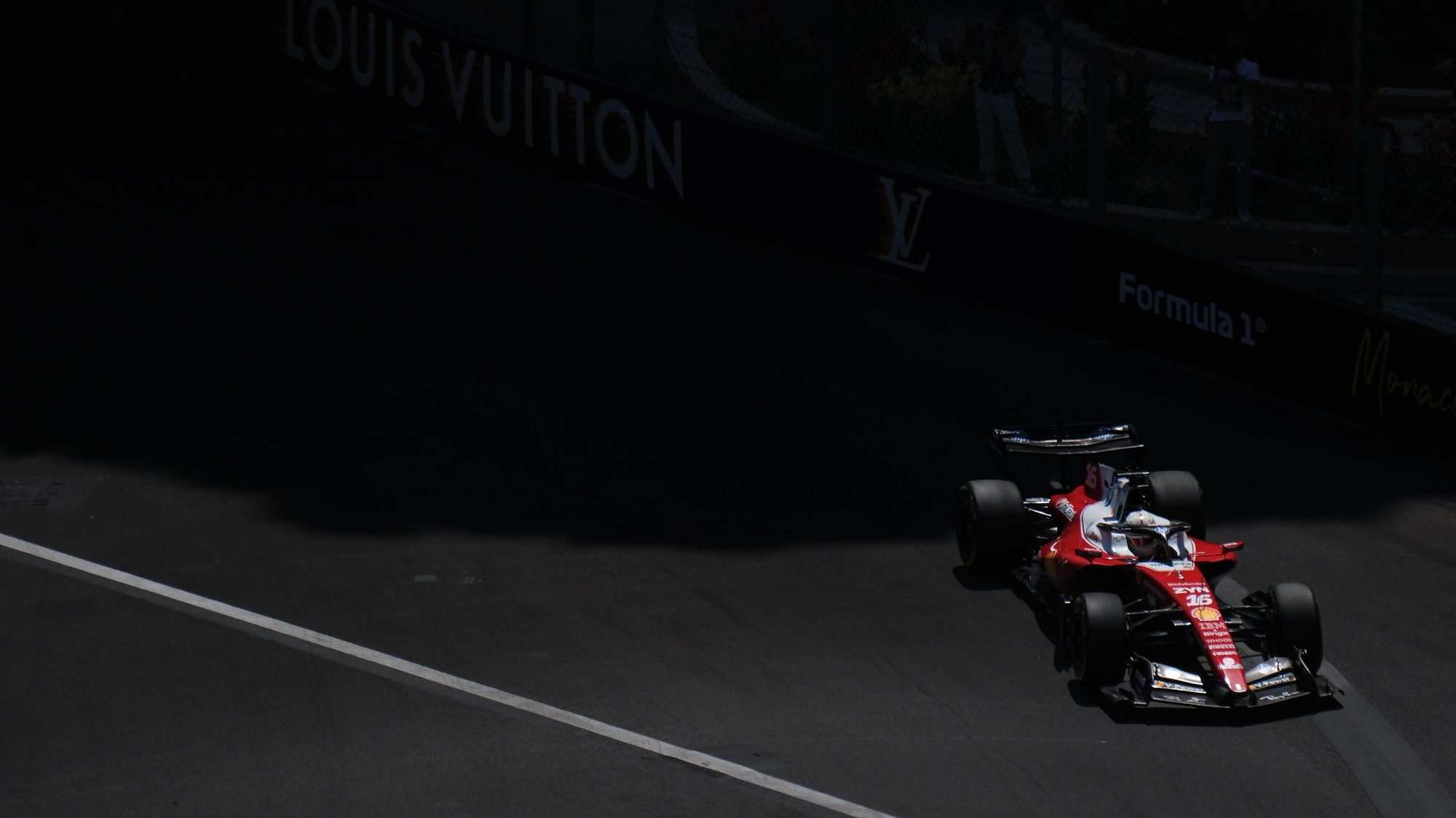 Ferrari a Monaco, Formula 1 2026 — fotografia di Nicolò Bottini